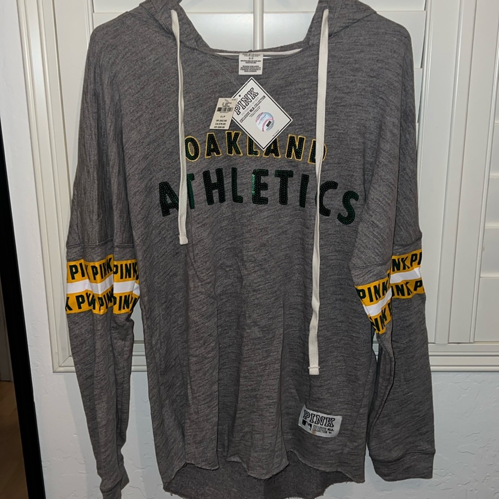 MLB PINK Oak A’s sweatshirt
